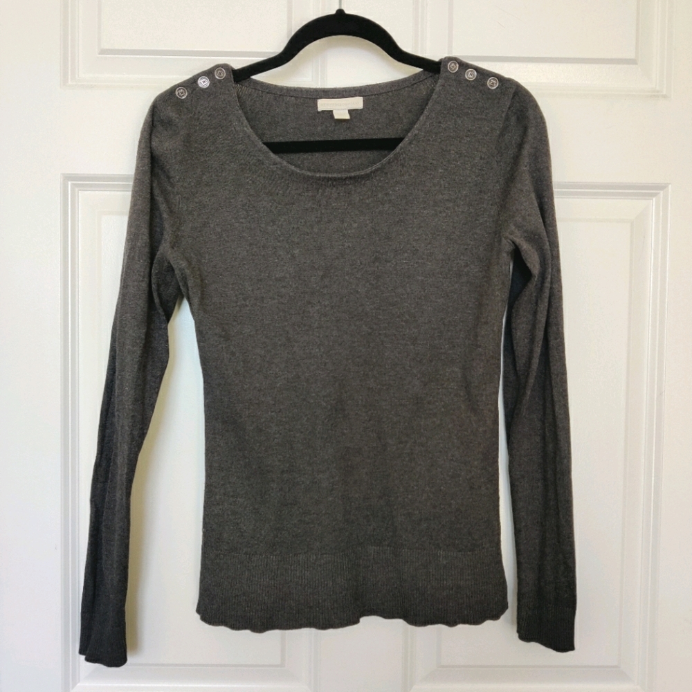 Gray New York & Company Sweater